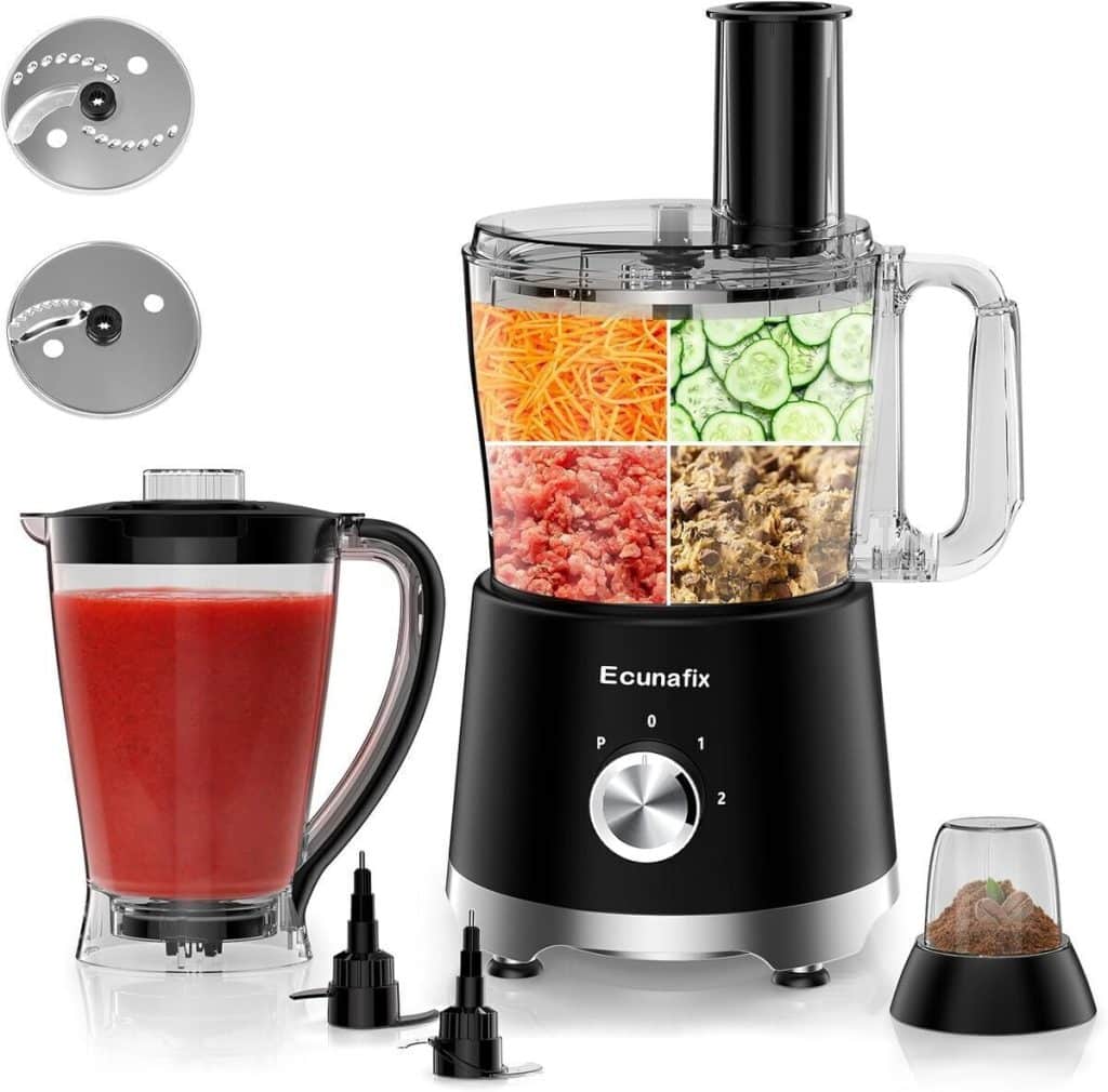 Test : robot de cuisine multifonction 1500 W 2, 5 L