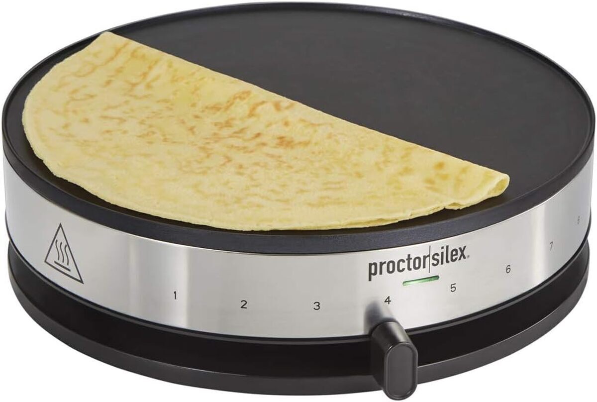 Test de la crêpière Proctor Silex 38400 : performance en acier inoxydable