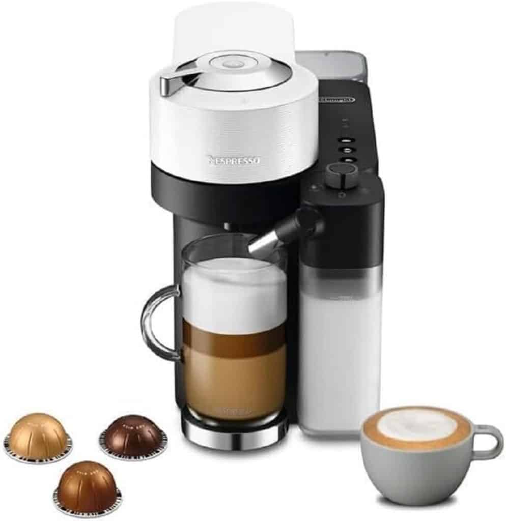 Test De'Longhi Nespresso Vertuo Lattissima Env300.W : machine à café 1500W avec mousseur à lait automatique